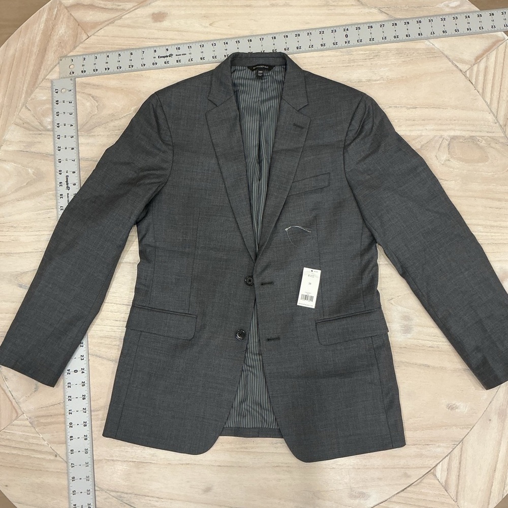 Banana Republic Charcoal Blazer